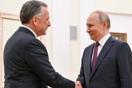 Tổng thống Nga Vladimir Putin và Đặc phái viên Mỹ Steve Witkoff. (Nguồn: TASS)
