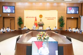 Toàn cảnh phiên họp. (Nguồn: Cổng thông tin điện tử Quốc hội Việt Nam)