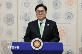 Chủ tịch Quốc hội Đại Hàn Dân Quốc Woo Won Shik. (Nguồn: Yonhap/TTXVN)