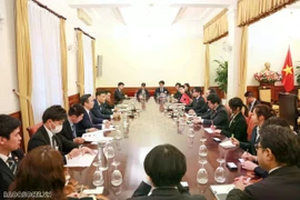 Quang cảnh buổi tiếp. (Nguồn: Thế giới và Việt Nam)