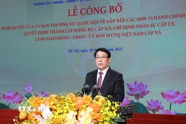 Chủ tịch nước Lương Cường phát biểu chỉ đạo. (Ảnh: Lâm Khánh/TTXVN)