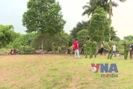 Khu mộ Vua Lê Túc Tông bị nhóm người Trung Quốc xâm hại, tìm cổ vật