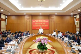 Tổng Bí thư Tô Lâm phát biểu. (Ảnh: Thống Nhất/TTXVN)