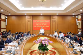 Tổng Bí thư Tô Lâm phát biểu. (Ảnh: Thống Nhất/TTXVN)