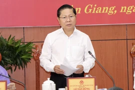 Ông Lê Tấn Dũng. (Ảnh: Thanh Sang/TTXVN)