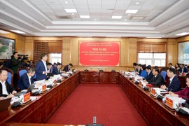 Quang cảnh hội nghị. (Nguồn: Báo và Phát thanh Truyền hình Lai Châu)