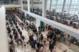 Sân bay New Orleans khuyến cáo hành khách lên kế hoạch đến sân bay sớm trước 3 giờ do tình trạng ùn tắc kéo dài. (Nguồn: NOLA)