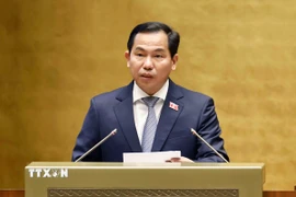 Tổng Thư ký Quốc hội, Chủ nhiệm Văn phòng Quốc hội Lê Quang Mạnh. (Nguồn: TTXVN)