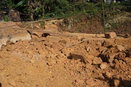 Hiện trường vụ việc. (Nguồn: Lao Động)