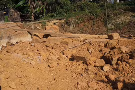 Hiện trường vụ việc. (Nguồn: Lao Động)