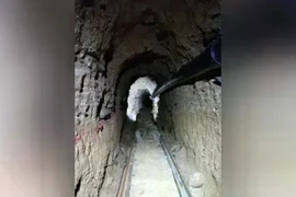 Đường hầm bí mật dài 600m. (Nguồn: Fox10)
