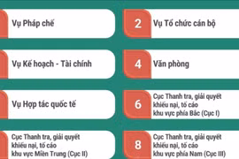 Cơ cấu tổ chức của Thanh tra Chính phủ