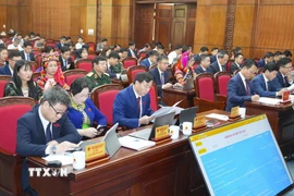 Đại biểu tham dự Kỳ họp. (Ảnh: Xuân Tư/TTXVN)