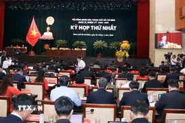 Quang cảnh Kỳ họp. (Ảnh: Xuân Khu/TTXVN)