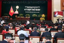 Quang cảnh Kỳ họp. (Ảnh: Xuân Khu/TTXVN)