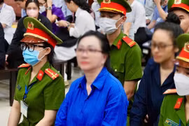 Bị cáo Trương Mỹ Lan tại phiên tòa. (Ảnh: Hồng Giang/TTXVN)