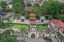 Chùa Bối Khê. (Nguồn: Cổng thông tin điện tử huyện Thanh Oai)