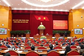 Quang cảnh Hội nghị toàn quốc tổng kết công tác kiểm tra, giám sát, thi hành kỷ luật của Đảng sáng 24/11/2025. (Nguồn: TTXVN)