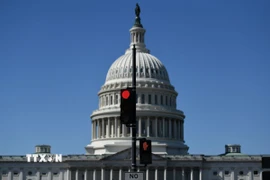 Trụ sở Quốc hội Mỹ ở Washington, DC. (Ảnh: THX/TTXVN)