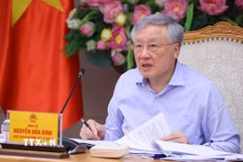 Phó Thủ tướng Thường trực Nguyễn Hòa Bình. (Ảnh: Văn Điệp/TTXVN)