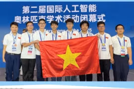 Olympic Trí tuệ Nhân tạo Quốc tế: Đoàn học sinh Việt Nam lọt top 4