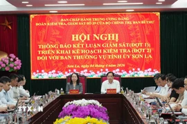 Quang cảnh Hội nghị. (Ảnh: Nguyễn Cường/TTXVN)