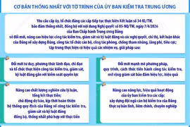 Tiếp tục thực hiện Kết luận số 34 về Chiến lược kiểm tra, giám sát của Đảng
