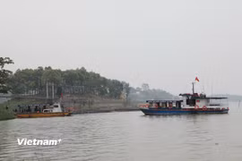 Một góc Khu du lịch Hồ Núi Cốc ở Thái Nguyên. (Ảnh: Nguyên Hoàng/Vietnam+)