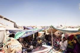 Người tị nạn tại Tawila, Bắc Darfur, Sudan. (Ảnh: THX/TTXVN)