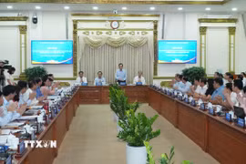 Quang cảnh hội nghị. (Ảnh: Hữu Duyên/TTXVN)