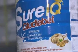 Một nhãn hiệu sữa bột giả do Công ty Cổ phần Dược quốc tế Rance Pharma sản xuất. (Nguồn: VTV)
