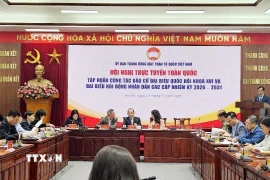 Quang cảnh hội nghị. (Ảnh: Phúc Hằng/TTXVN)