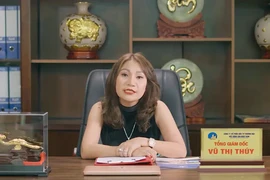 Vũ Thị Thúy khi làm Chủ tịch Hội đồng quản trị kiêm Giám đốc Công ty Nhật Nam.