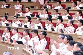 Các đại biểu tham dự Đại hội. (Ảnh: Thống Nhất/TTXVN)