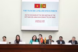 Tọa đàm doanh nghiệp Việt Nam-Sri Lanka chiều 9/12/2025. (Nguồn: Bộ Công Thương)