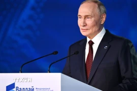Tổng thống Nga Vladimir Putin. (Ảnh: AA/TTXVN)