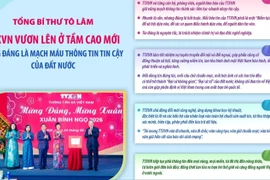 Tổng Bí thư: TTXVN vươn lên tầm cao mới, xứng đáng là mạch máu thông tin tin cậy
