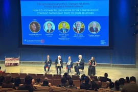 Toàn cảnh buổi tọa đàm. (Ảnh: Lê Hoàng/TTXVN)