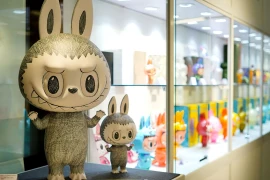 Một triển lãm về Labubu được tổ chức tại Bắc Kinh vào ngày 18/6. (Nguồn: VCG)