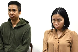 Đối tượng Phạm Tuấn Phong và Đồng Thị Minh Thắng. (Nguồn: Công an Nhân dân)