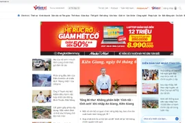 Giao diện Báo VietNamNet.