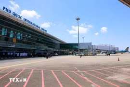 Cảng Hàng không Quốc tế Phú Quốc. (Ảnh: Dương Giang/TTXVN)