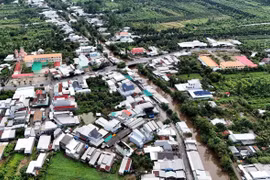 Tỉnh Đồng Tháp sau sắp xếp giảm 96 xã, phường, đạt tỷ lệ 68,09%. (Ảnh: Hồng Đạt/TTXVN)