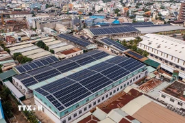 Bất động sản công nghiệp tại Thành phố Hồ Chí Minh. (Ảnh: Hồng Đạt/TTXVN)