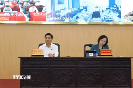 Quang cảnh Hội nghị. (Ảnh: Nguyễn Nam/TTXVN)