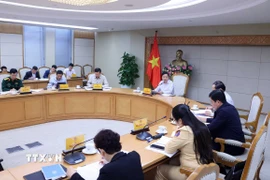 Quang cảnh cuộc họp. (Ảnh: Văn Điệp/TTXVN)