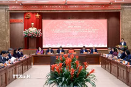 Quang cảnh Hội nghị. (Ảnh: Tuấn Anh/TTXVN)