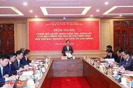 Quang cảnh hội nghị. (Ảnh: Phương Hoa/TTXVN)