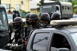 Cảnh sát Honduras. (Ảnh: AFP/TTXVN)