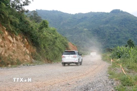 Quốc lộ 28B. (Ảnh: Nguyễn Thanh/TTXVN)